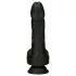 Naked Addiction - realistični rotirajući vibrator (crni)
