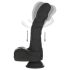 Naked Addiction - realistični rotirajući vibrator (crni)