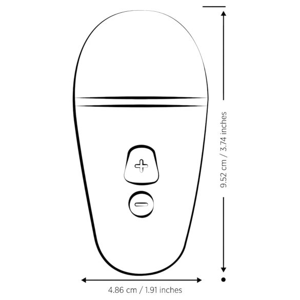 ROMP Free X - bežični vibracioni masažer za klitoris (ljubičasti)