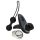 Womanizer Desire Blooms - seks set - 3 komada (crna)
