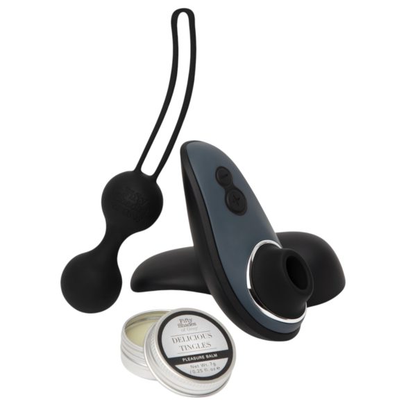 Womanizer Desire Blooms - seks set - 3 komada (crna)