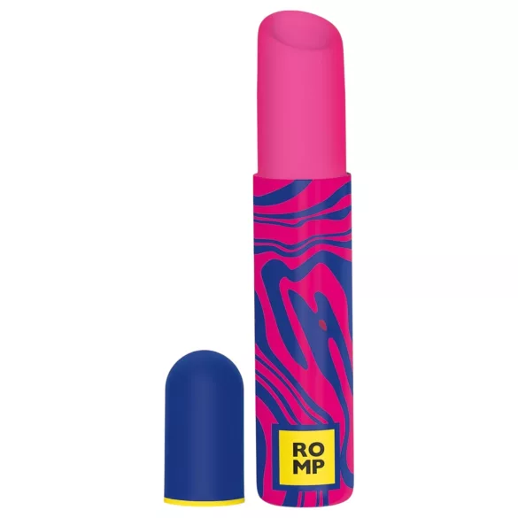 ROMP Ruž - akumulatorski vibrator sa talasima za klitoris (pink)