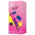ROMP Ruž - akumulatorski vibrator sa talasima za klitoris (pink)
