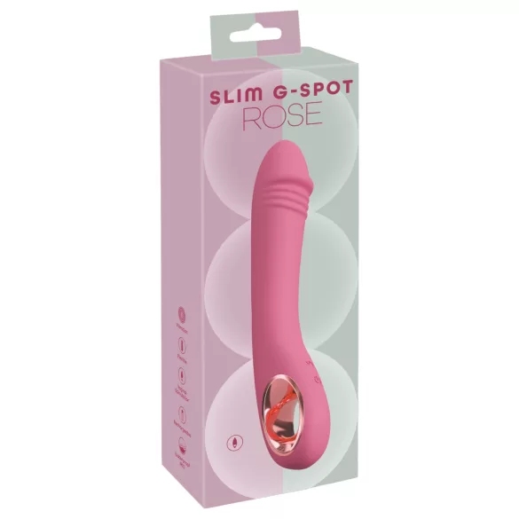 You2Toys - punjivi G-tačka vibrator (roze)
