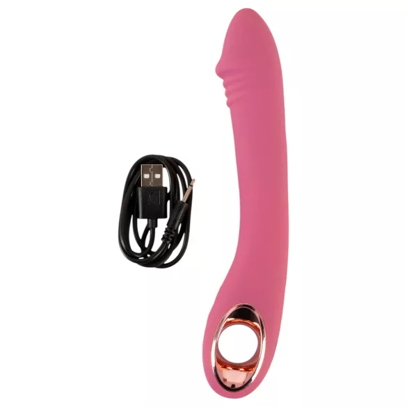 You2Toys - punjivi G-tačka vibrator (roze)