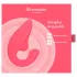 Womanizer Blend - vibrator za G-tačku i stimulator klitorisa (koralni)