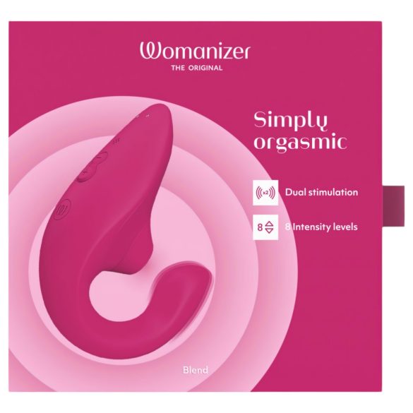 Womanizer Blend - G-tačka vibrator i stimulator klitorisa (roze)
