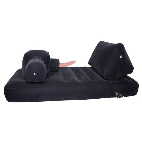 You2Toys Velvet Luxury - seks mašina sa ugrađenim krevetom (crna)