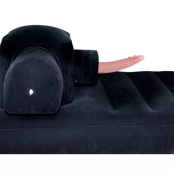 You2Toys Velvet Luxury - seks mašina sa ugrađenim krevetom (crna)