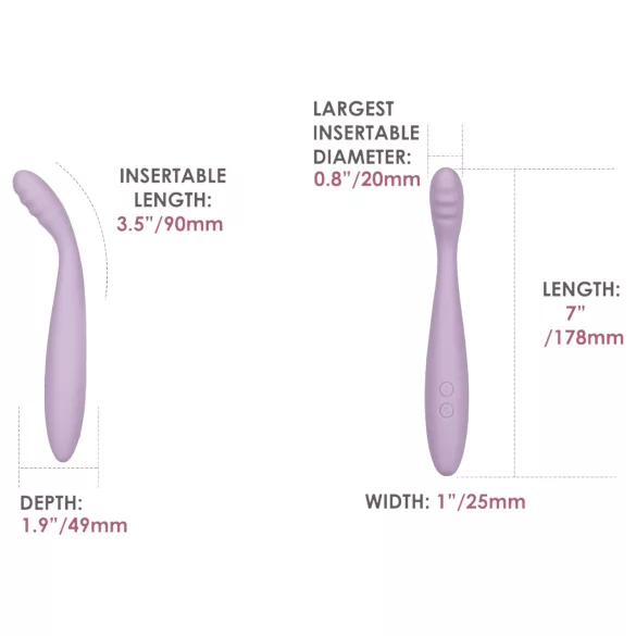 Svakom Cici 2 - pametni G-tačka vibrator (ljubičasti)