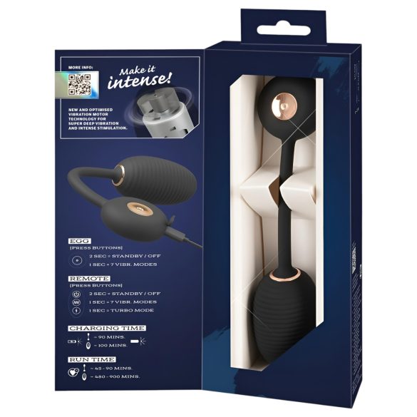 You2Toys Intense RC - Vibraciono Jaje (crno)