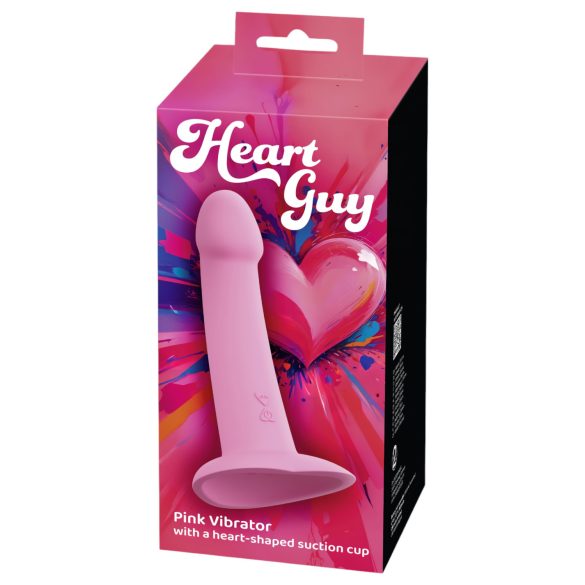You2Toys Heart Guy - vibrator u obliku srca (pink)