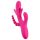 SMILE - trostruki vibrator sa jezičkom (pink)
