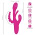 SMILE - trostruki vibrator sa jezičkom (pink)