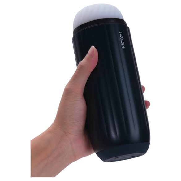 Svakom Sam Neo 2 - pametan masturbator (crno-belo)