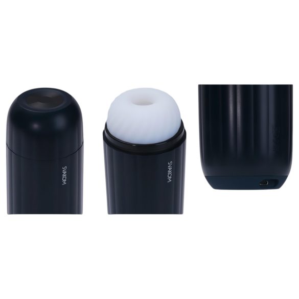 Svakom Sam Neo 2 - pametan masturbator (crno-belo)