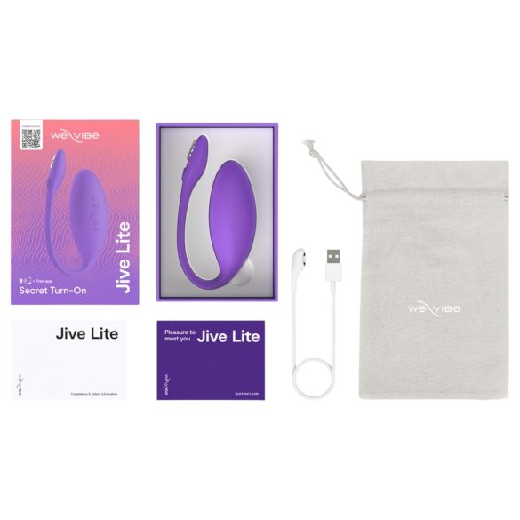 We-Vibe Jive Lite - pametno akumulatorsko vibro jaje (ljubičasto)