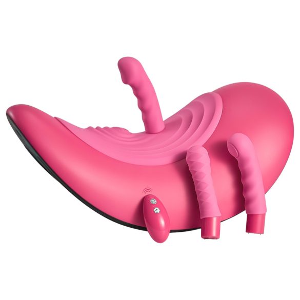 VibePad Rideon - vibrirajuća G-tačka i klitoralna ljuljaška (pink)
