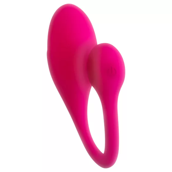 Beau Coeur Koral - vibrirajuće jaje sa daljinskim upravljačem (roze)