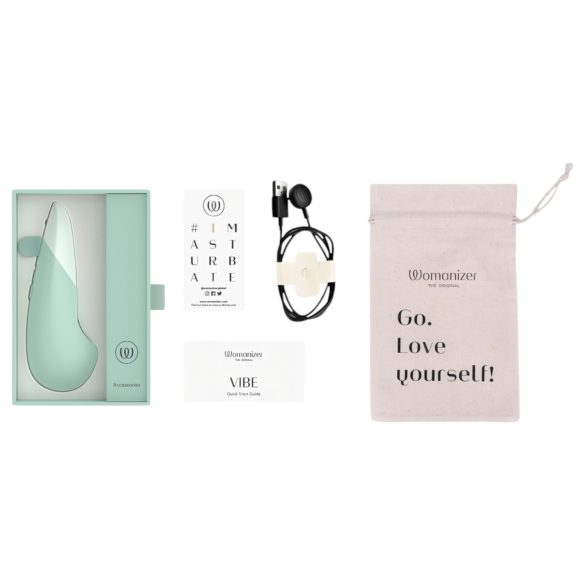 Womanizer Vibe - клитор вибратор (зелени)