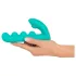 Beau Coeur Sylora - biserni 2u1 vibrator (zelena)