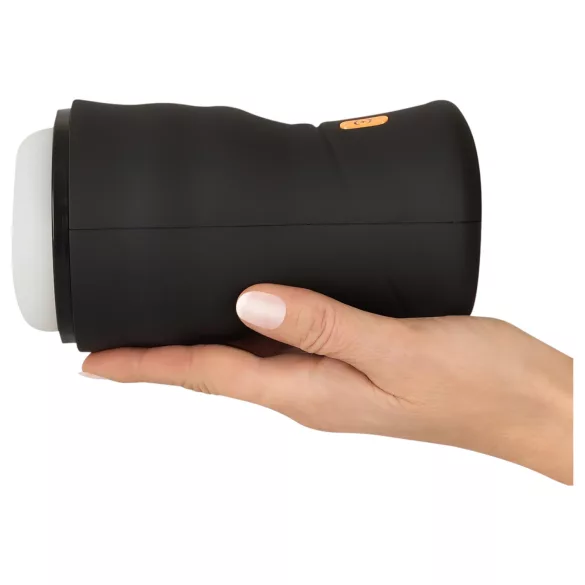 You2Toys Gyro - rotirajući, vibrirajući masturbator (crni)