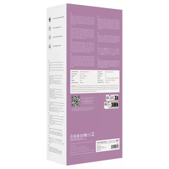 Svakom Emma Neo 2 - pametan masažer vibrator (ljubičasta)