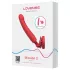 Lovense Mission 2 - pametni vibrator sa vakumskom podlogom (crveni)