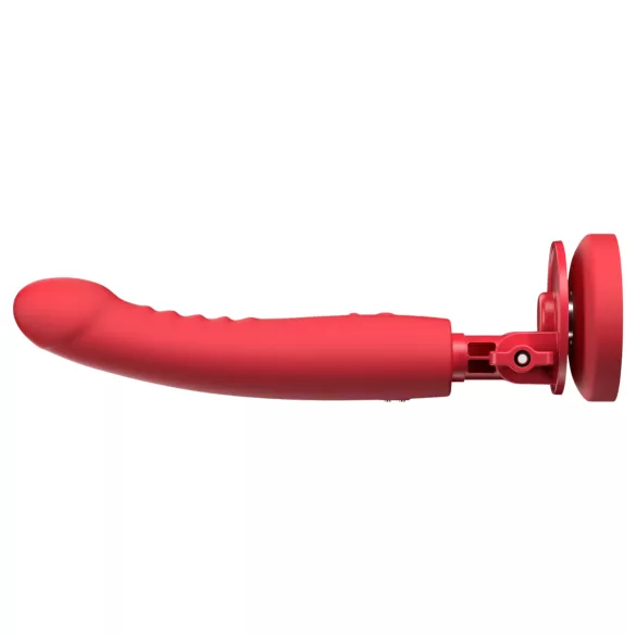 Lovense Mission 2 - pametni vibrator sa vakumskom podlogom (crveni)