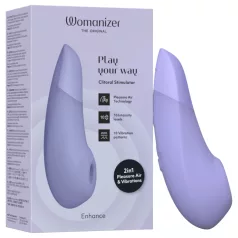   Womanizer Enhance - стимулатор клиториса са таласима ваздуха (љубичасти)