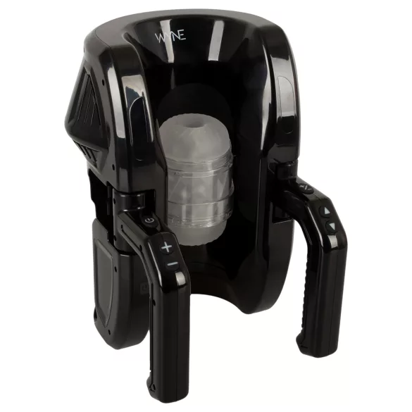 WYNE 10 - automatski masturbator sa drškom (crna)