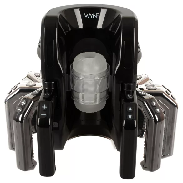 WYNE 10 - automatski masturbator sa drškom (crna)