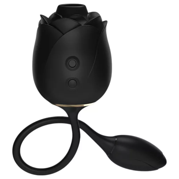 Pedeset nijansi sive - vibrator sa usisnim efektom i vibro-jaje (crno)