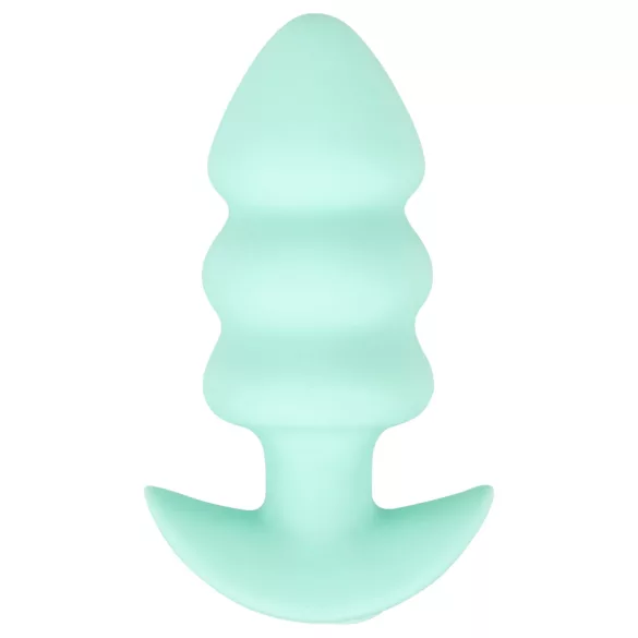 Cuties Mini - vibrirajući analni čep sa kuglicama (zeleni)