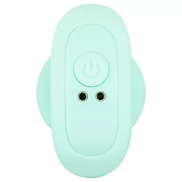 Cuties Mini - vibrirajući analni čep sa kuglicama (zeleni)