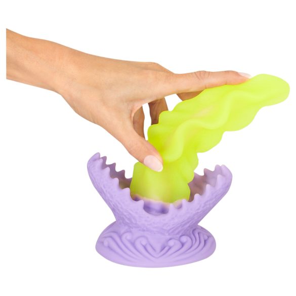 Beasty Cocks Strastvena Biljka - svetleći dildo (zeleni)