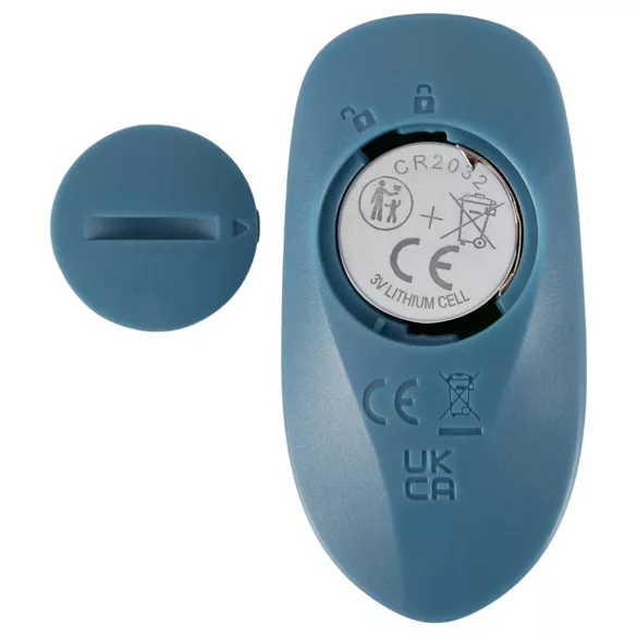 You2Toys - 3-dijelni navlakivi zeka vibrator s daljinskim upravljačem (plava)