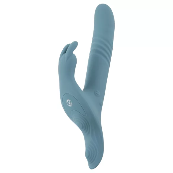 You2Toys - 3-dijelni navlakivi zeka vibrator s daljinskim upravljačem (plava)