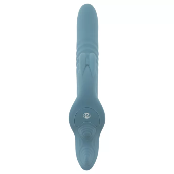 You2Toys - 3-dijelni navlakivi zeka vibrator s daljinskim upravljačem (plava)