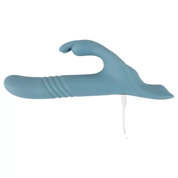 You2Toys - 3-dijelni navlakivi zeka vibrator s daljinskim upravljačem (plava)