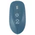 You2Toys - 3-dijelni navlakivi zeka vibrator s daljinskim upravljačem (plava)