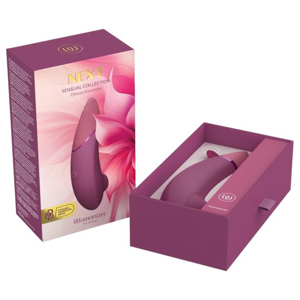 Womanizer Next - punjač, stimulator za klitoris sa vazdušnim talasima (pink)