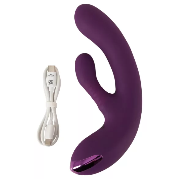 Javida - zečji vibrator za G-tačku i klitoris (ljubičasti)