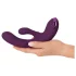 Javida - zečji vibrator za G-tačku i klitoris (ljubičasti)