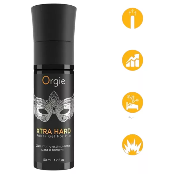 Orgie Xtra Hard - Gel za pojačanje erekcije (50ml)