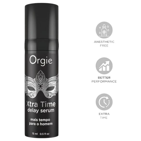Orgie Xtra Time - серум за одлагање (15ml)