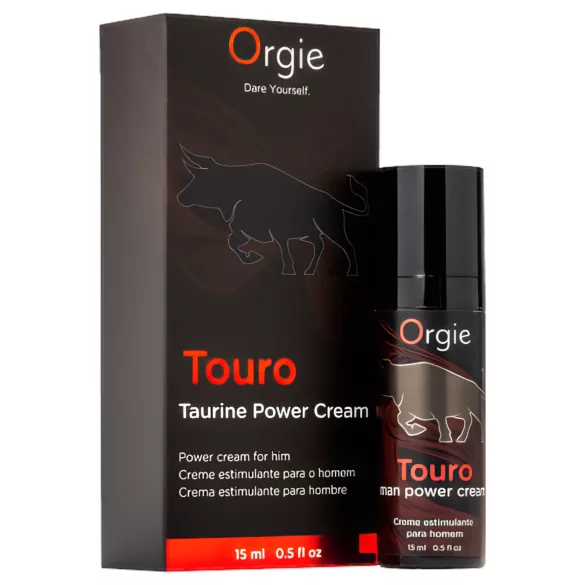 Orgie Touro Power - Krema za poboljšanje erekcije (15 ml)