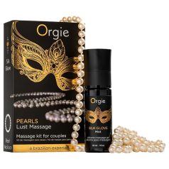 Orgie Pearls Lust - ogrlica od bisera i masažni gel (30ml)