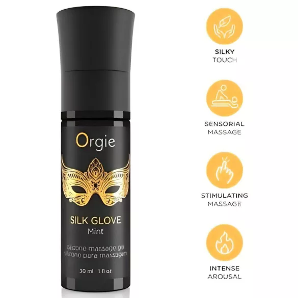 Orgie Pearls Lust - ogrlica od bisera i masažni gel (30ml)