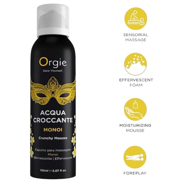 Orgie Acqua Croccante - Masažna penuška - Tropska (150ml)